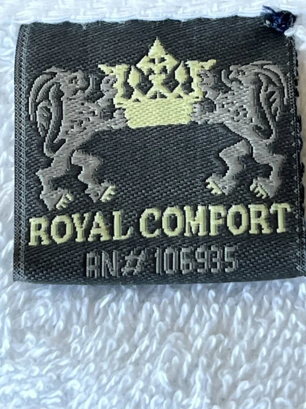 Bahama Hand Print Royal Comfort Beach Combing Blue On White 35